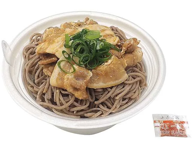 豚肉そば　北海道産そば粉使用