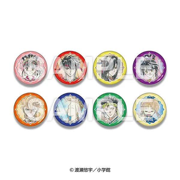 ふしぎ遊戯　トレーディング缶バッジ