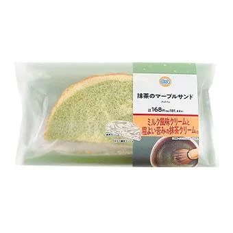抹茶のマーブルサンド