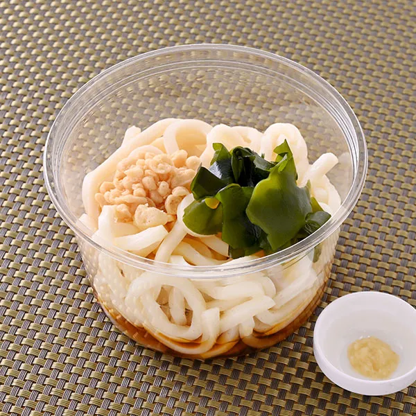 【東北】お手軽！三陸産わかめの冷しうどん