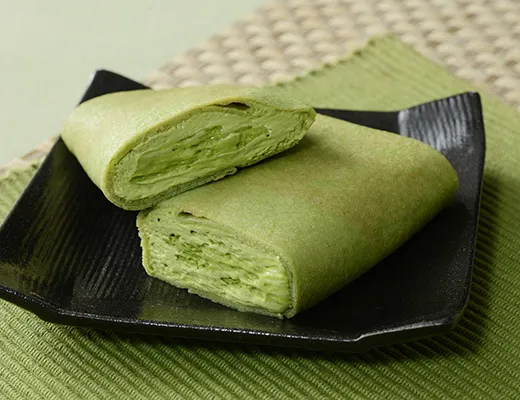 Uchi Café×森半　濃い抹茶クレープ