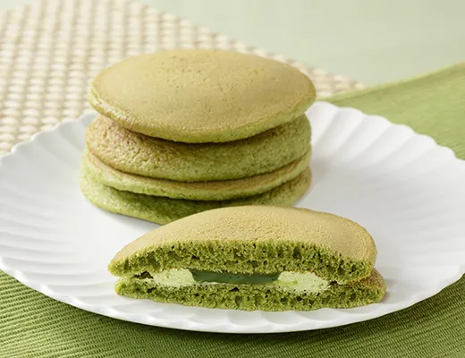 森半　ふわもちパンケーキ　抹茶　2個入