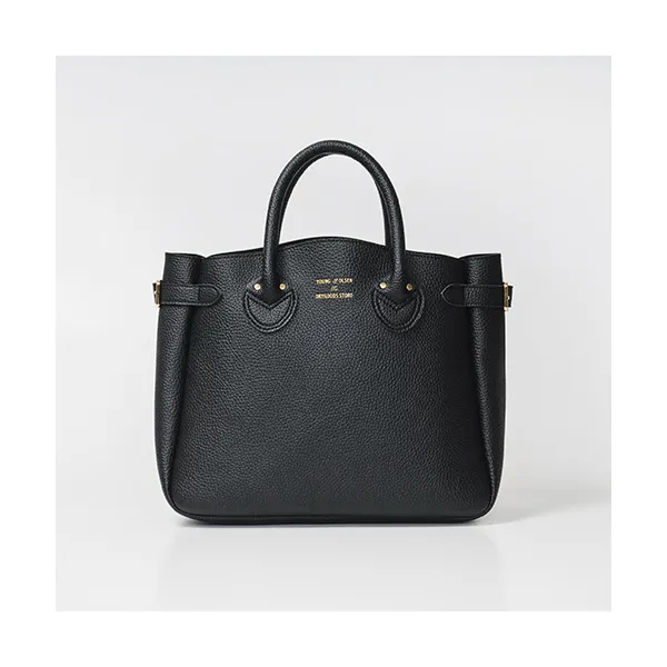 YOUNG & OLSEN The DRYGOODS STORE BELTED TOTE BAG BOOK BLACK