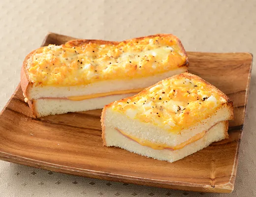 ハムチーズたまごトースト