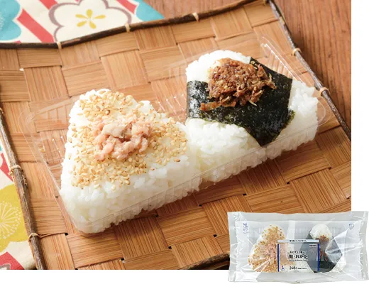 おにぎり2個入り(鮭・おかか)