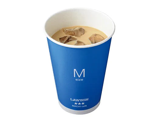 カフェインレス　アイスカフェラテ(M)