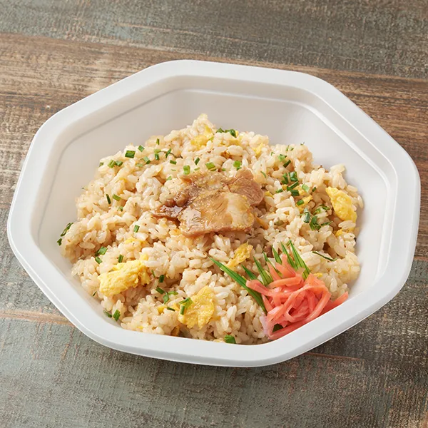 大盛！背脂チャーシュー炒飯