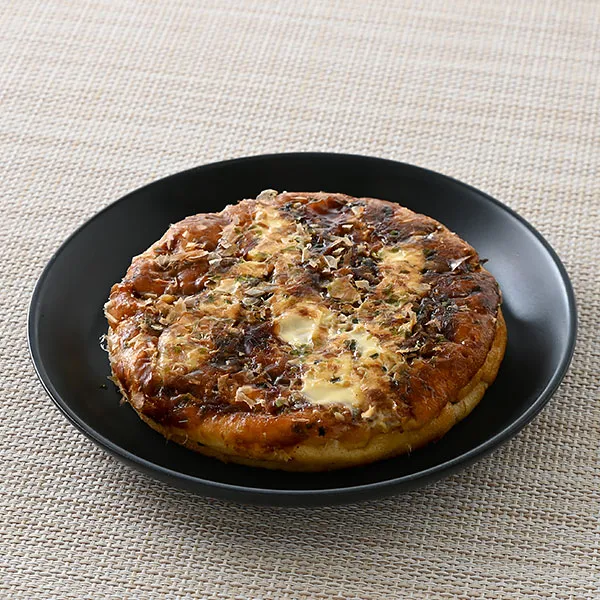 ふわもち食感のお好み焼き