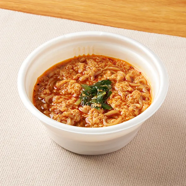 【九州】ふんわり玉子のミニピリ辛スープ辛麺