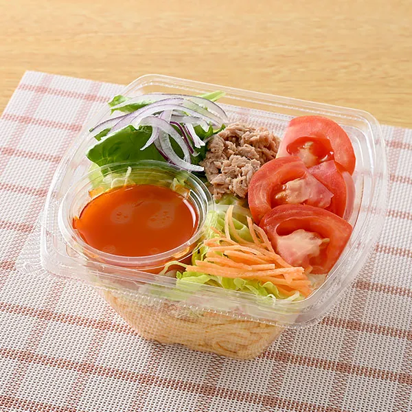 【関西】特製ドレッシングのトマトとツナのパスタサラダ