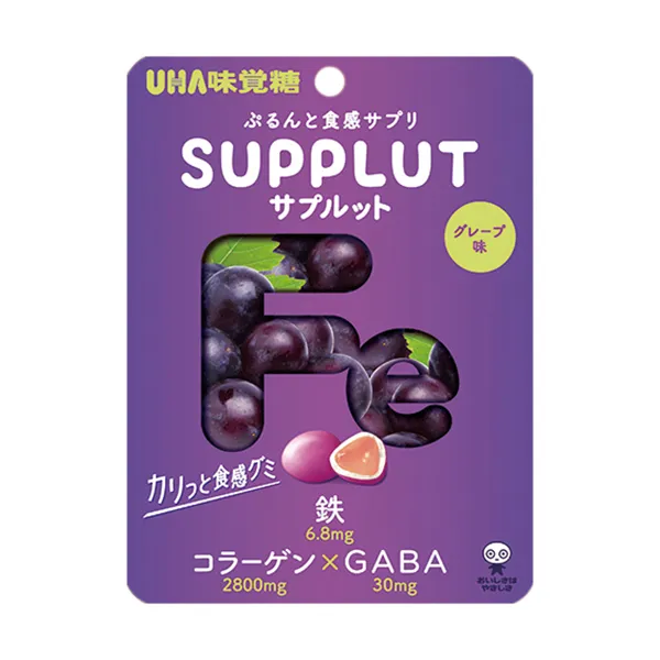 UHA味覚糖　サプルット　グレープ味