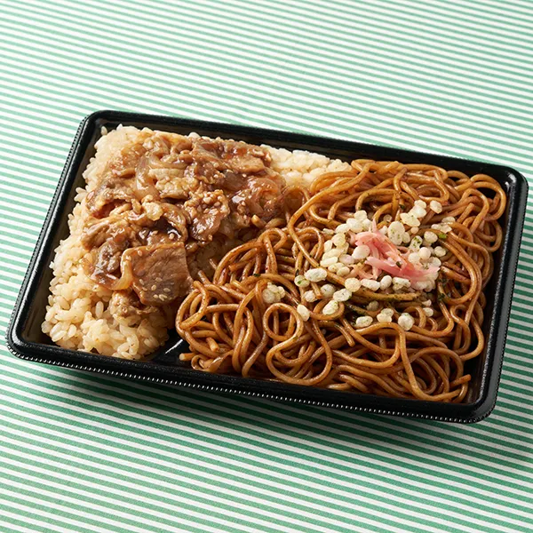 【東海】豚焼肉&焼そば弁当