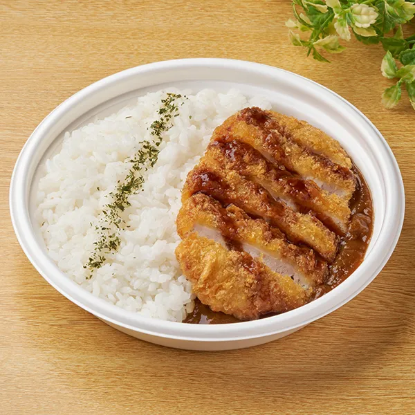 増量　スパイス香る！ロースかつカレー