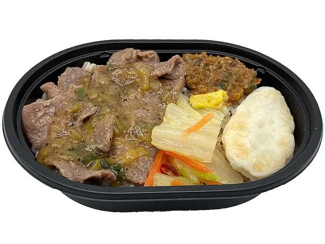 東北限定　ねぎ塩牛たん御飯（麦飯）