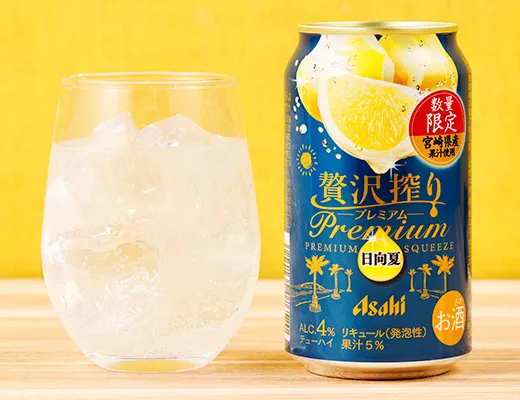 アサヒ　贅沢搾りプレミアム　日向夏　350ml