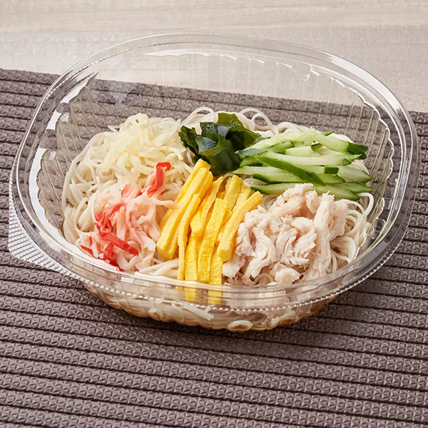 6種具材の冷しぶっかけ手延素麺