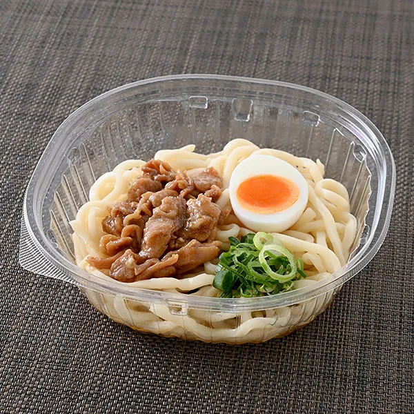 【九州】勝利のイエロー卵！　かしわ親子うどん