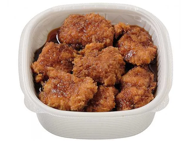 房総ハーブ鶏使用　甘辛醤油たれかつ丼