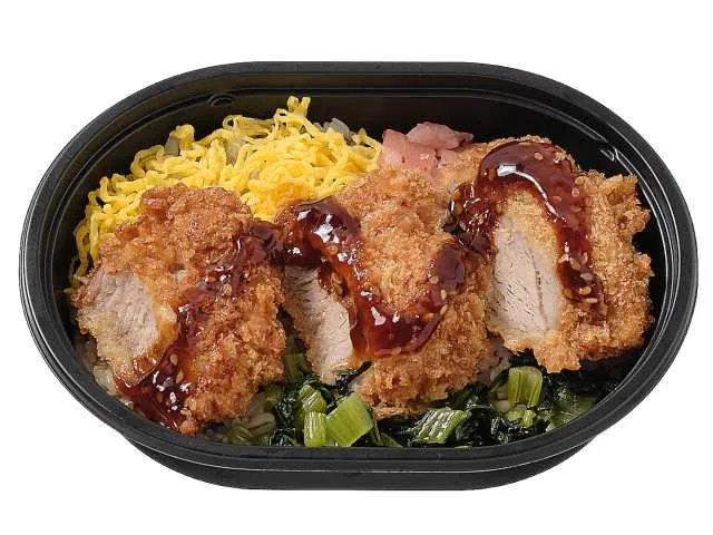 ソースひれかつ弁当（麦飯）