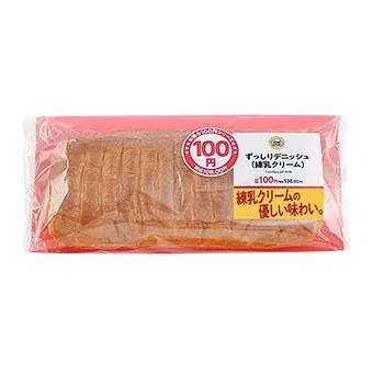 ずっしりデニッシュ(練乳クリーム)