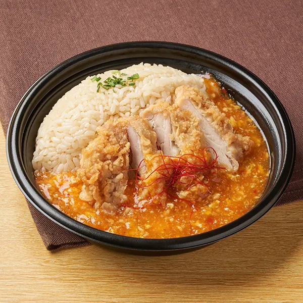 旨辛あんかけ唐揚げ飯