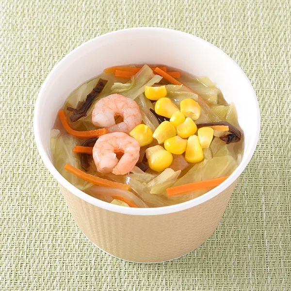 野菜タンメンスープ