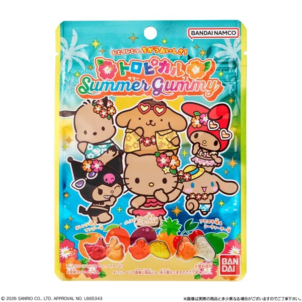 サンリオキャラクターズトロピカルサマーグミ
