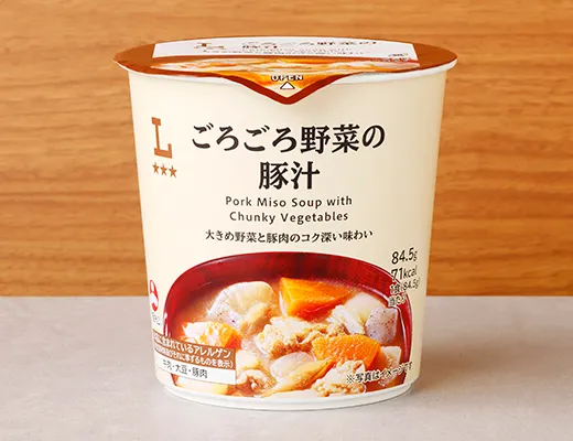 ごろごろ野菜の豚汁