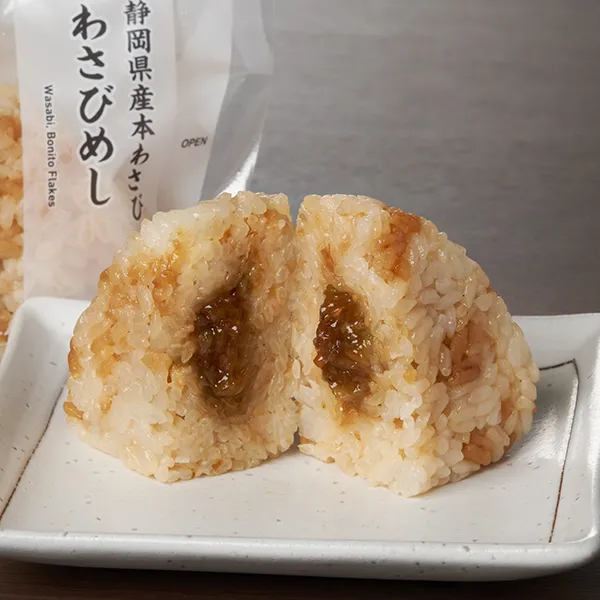 【静岡県の一部】静岡県産本わさび　わさびめしおむすび