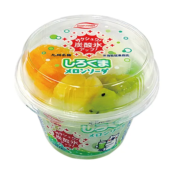 丸永製菓　しろくまメロンソーダ