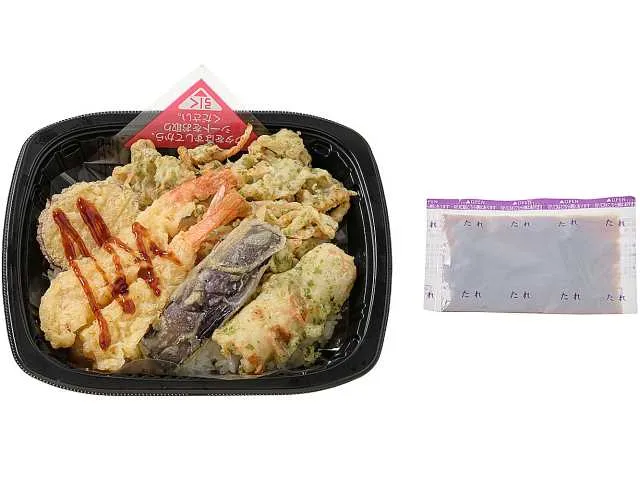 ５品目の天丼