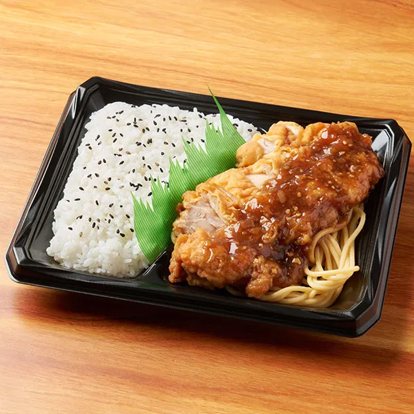 香味醤油ソースの鶏から揚げ弁当