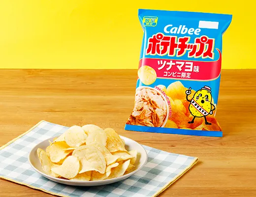 カルビー　ポテトチップス　ツナマヨ味