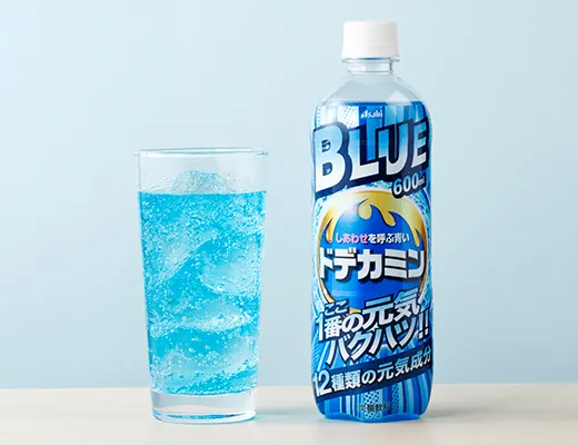 アサヒ　しあわせを呼ぶ青いドデカミン　BLUE