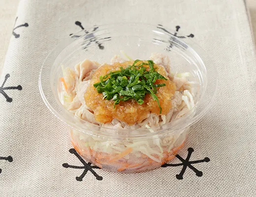 おろしポン酢で食べる　豚しゃぶサラダ