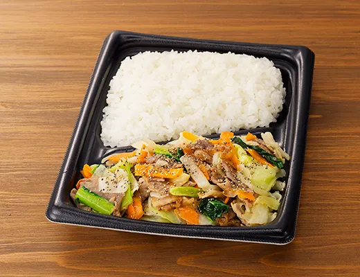 肉野菜弁当