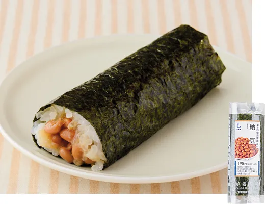 手巻寿司　納豆