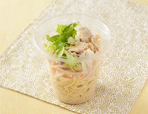 0秒パスタサラダ　豚しゃぶ