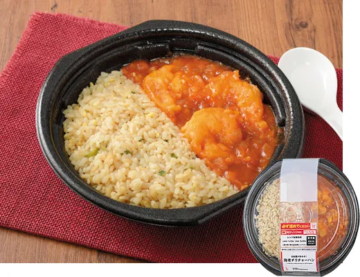 豆板醤が決め手！海老チリチャーハン