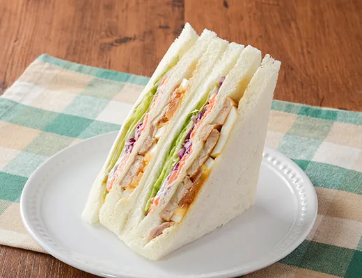 野菜照焼チキンサンド