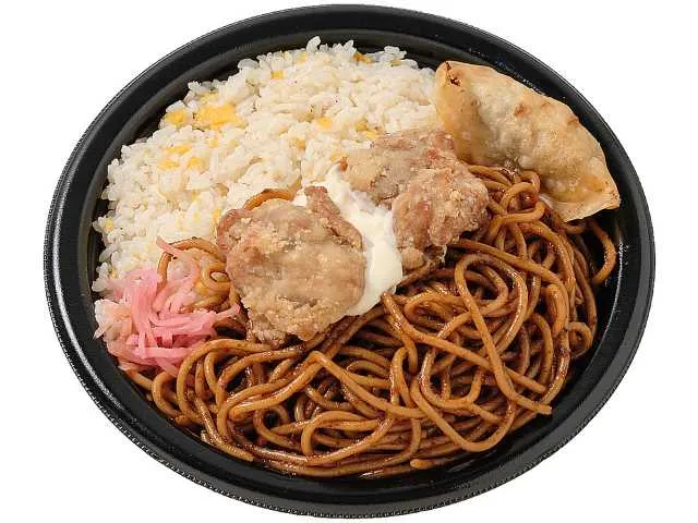 玉子チャーハン＆ソース焼きスパの中華弁当