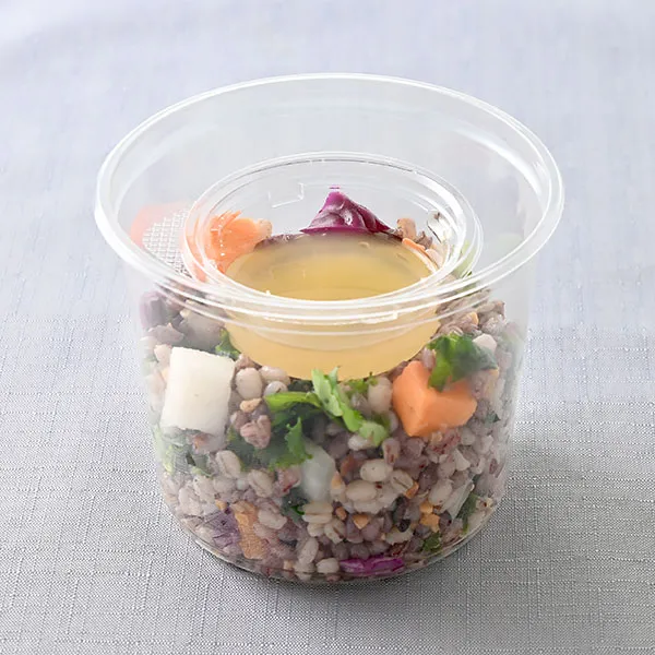 【東京都の一部・神奈川県の一部】だし香る6種の雑穀と野菜のライスサラダ（柴漬けとナンプラー）