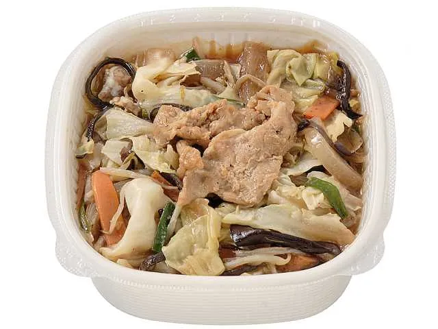 鉄鍋炒めのコク旨野菜炒め丼