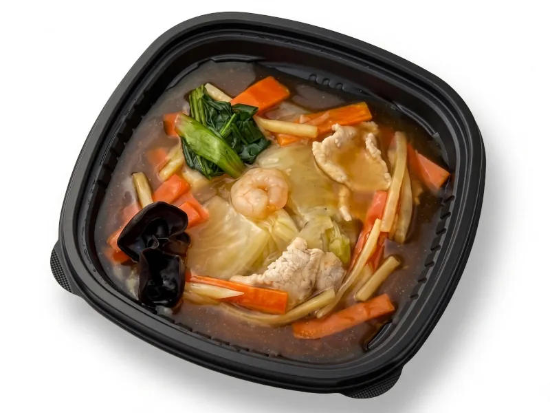 ８品目の中華丼