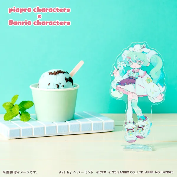 ピアプロキャラクターズ×サンリオキャラクターズ アクリルスタンド
