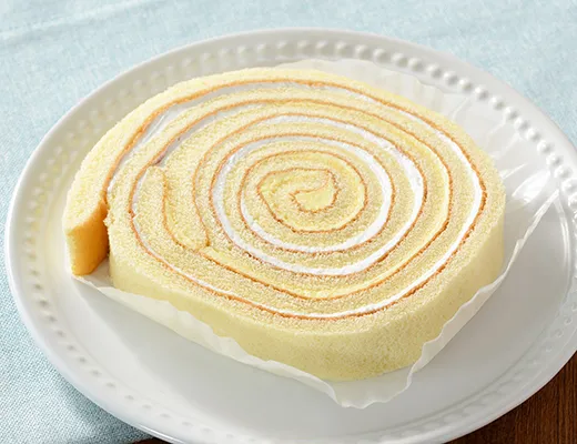 うずまきロールケーキ　塩バニラ