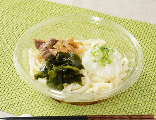 特盛！冷し牛おろしわかめうどん