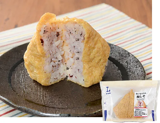 おいなりさん　梅しそ