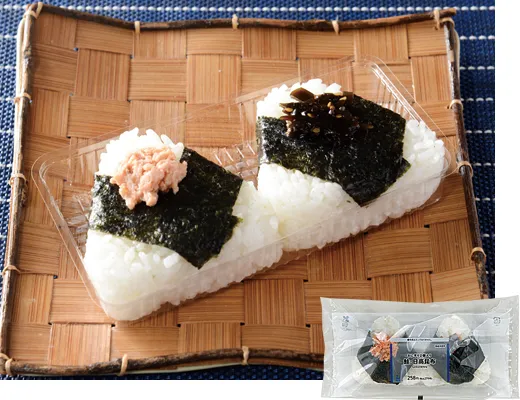 おにぎり2個入り(鮭・日高昆布)