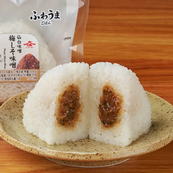 【東北】仙台味噌　梅しそ味噌おむすび